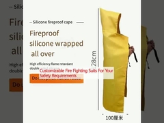 আপনার নিরাপত্তা প্রয়োজনীয়তার জন্য কাস্টমাইজযোগ্য অগ্নিনির্বাপক পোশাক