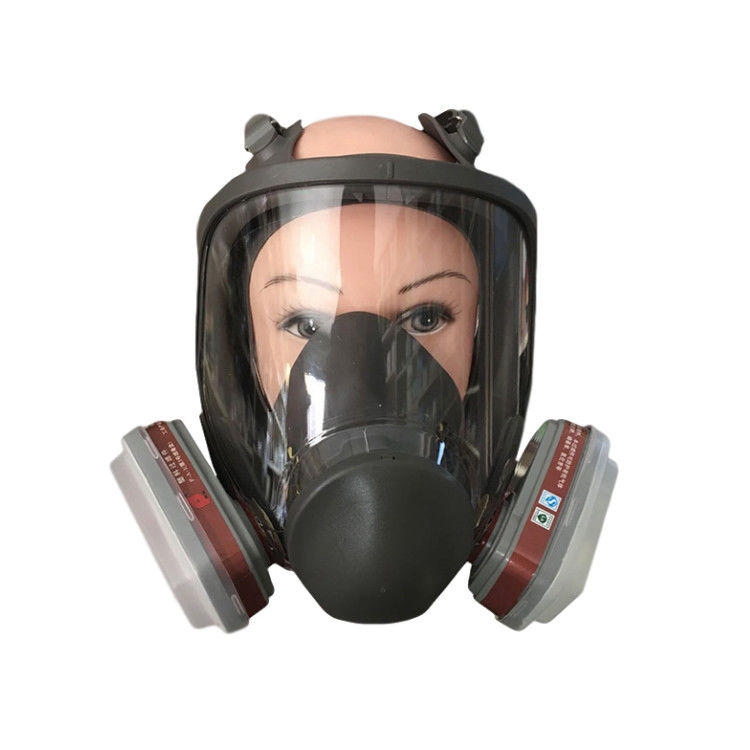Gray KN95 Reusable Silicone Respirator For Dust Protection And Gas Mask Functio