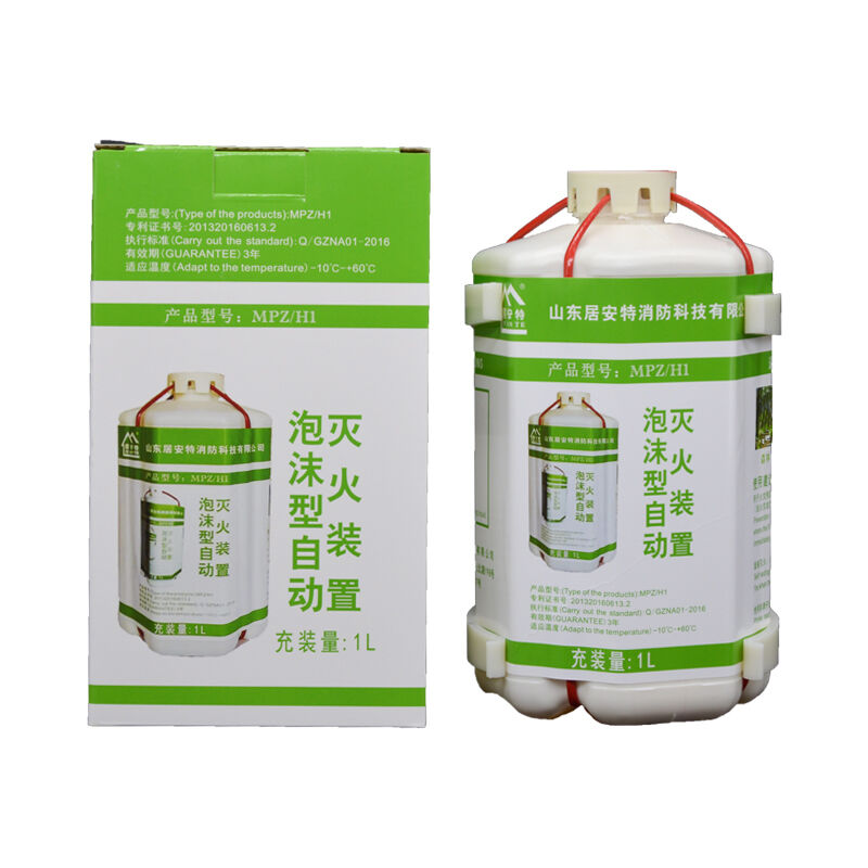 Quick-fire Fire Extinguisher With Effective Foam That Prevents Re-ignition