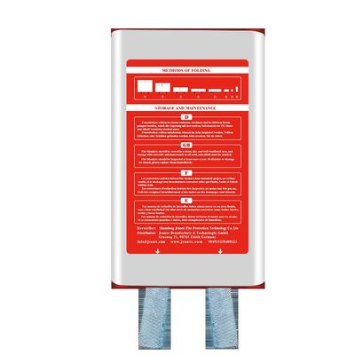 বক্স গ্লাস ফাইবার ফায়ার মেকআপ 1.2m * 1.2m রঙঃ সাদা নীল রিবন গ্লাস ফাইবার উপাদান